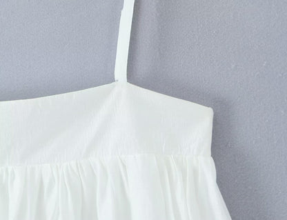 Sexy Backless Bud Sling Women Spring Slim Minority All Match Top by Ragazza