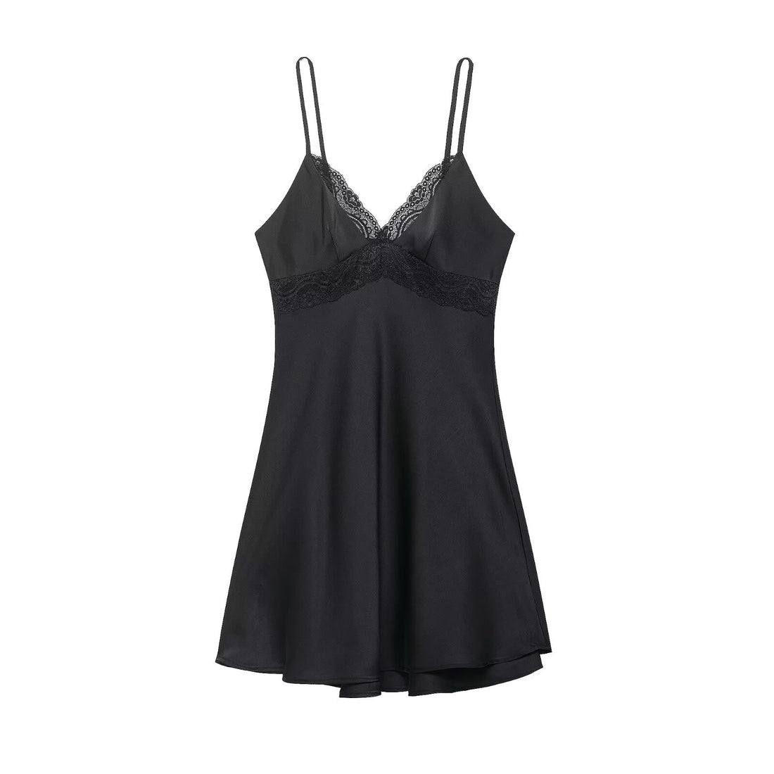 Spring Women Clothing Trend Short Lace Strap Dress by Ragazza