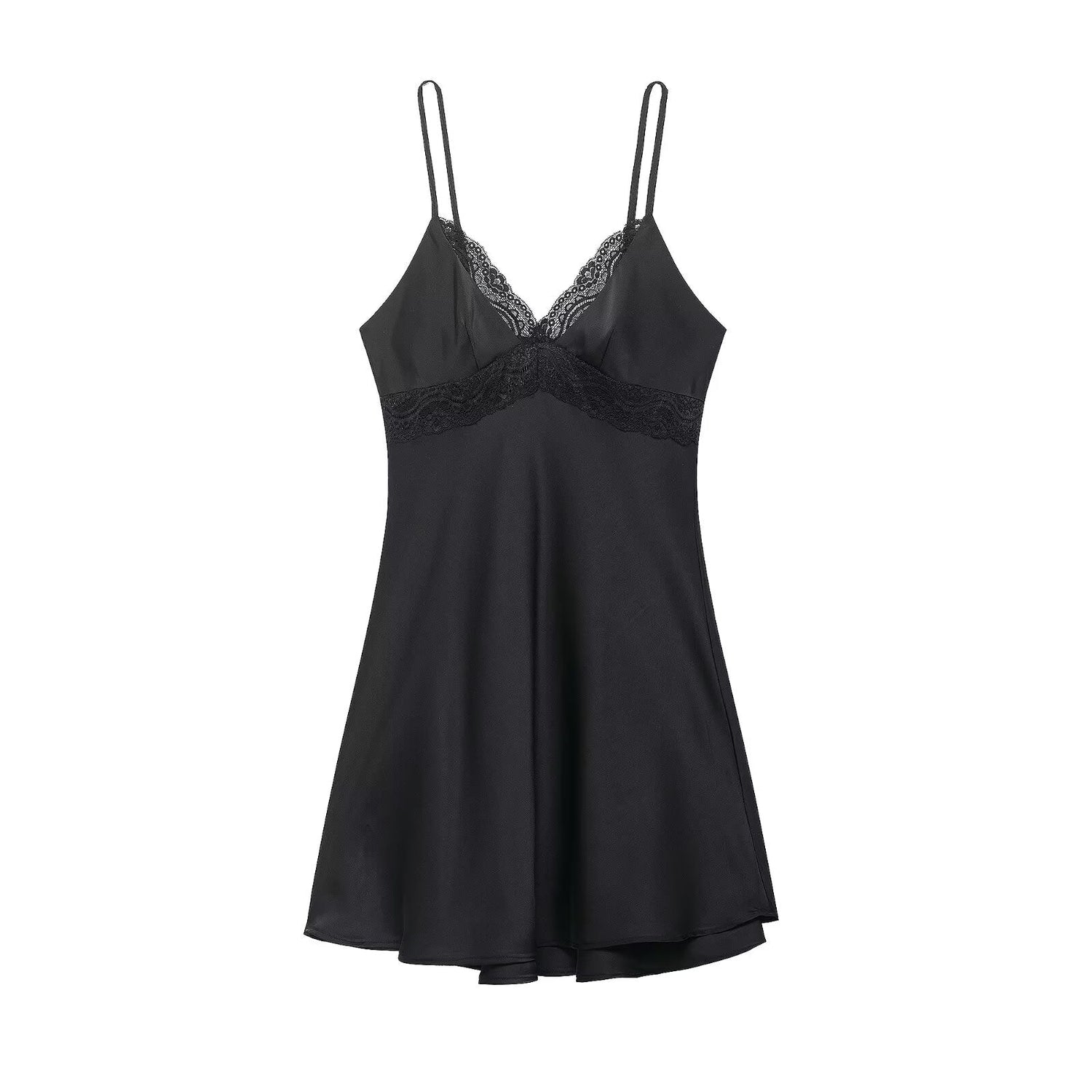 Spring Women Clothing Trend Short Lace Strap Dress by Ragazza