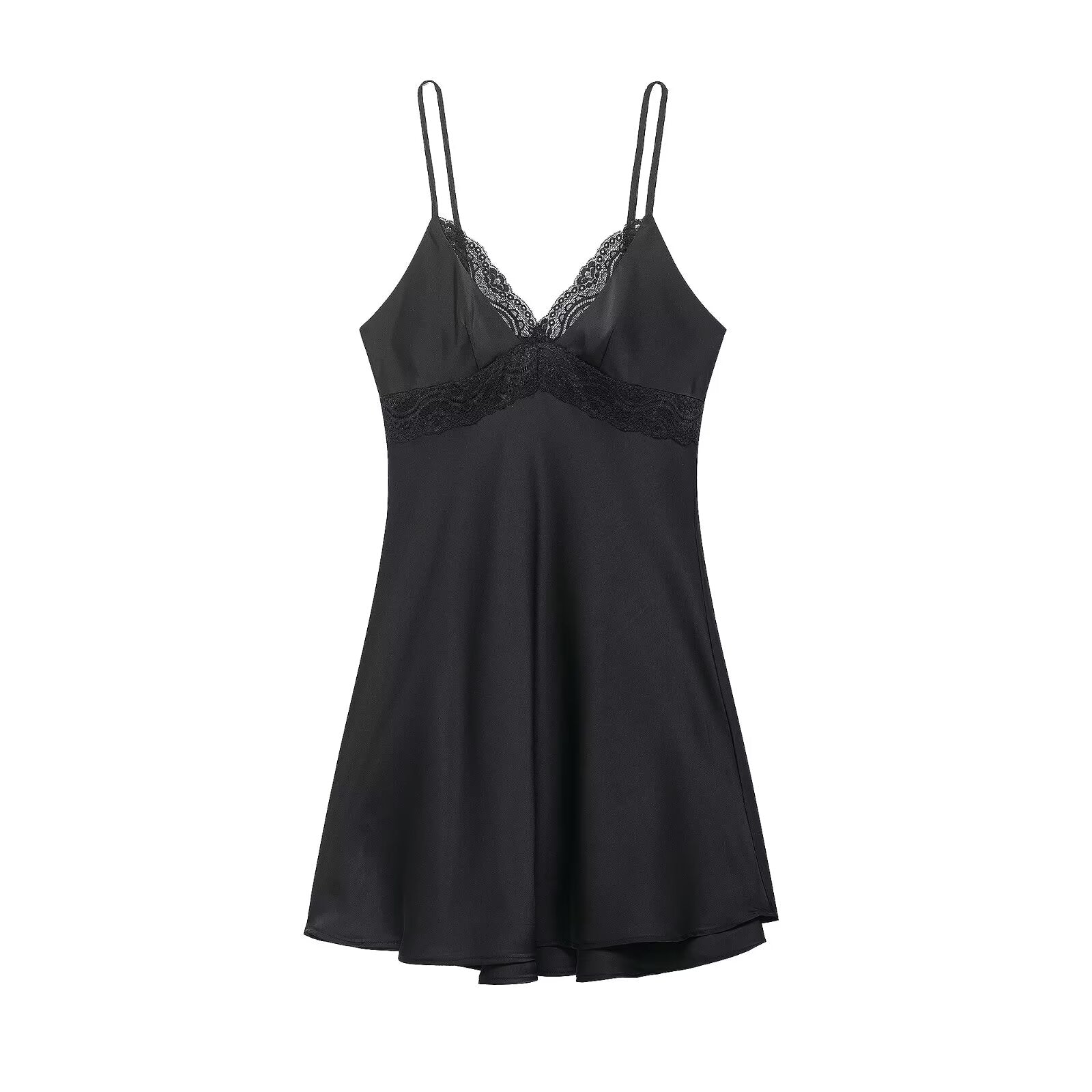 Spring Women Clothing Trend Short Lace Strap Dress by Ragazza