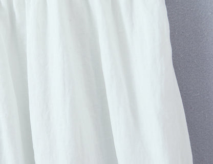 Women Lace Stitching Cami Dress Summer Loose Slimming White Holiday Short Dress by Ragazza