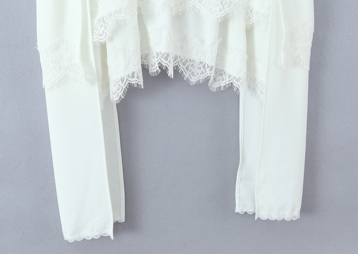 Women Clothing Autumn French Design Lace Decorative Dress by Ragazza