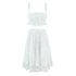 Women Holiday French Lace Overall Skirt Set by Ragazza