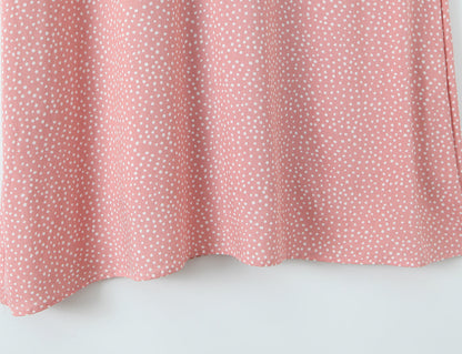 Women Clothing Spring Lace Polka Dot Short Sleeve Dress by Ragazza
