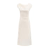 Lightly Mature Cinched Sleeveless Dress Women Simple Graceful Slim-Fit Design Slimming Chic Maxi Dress by Ragazza