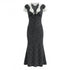 French Retro Beautiful Seaside Vacation Maxi Dress Lace Stitching Polka Dot Elegant Graceful Dress by Ragazza