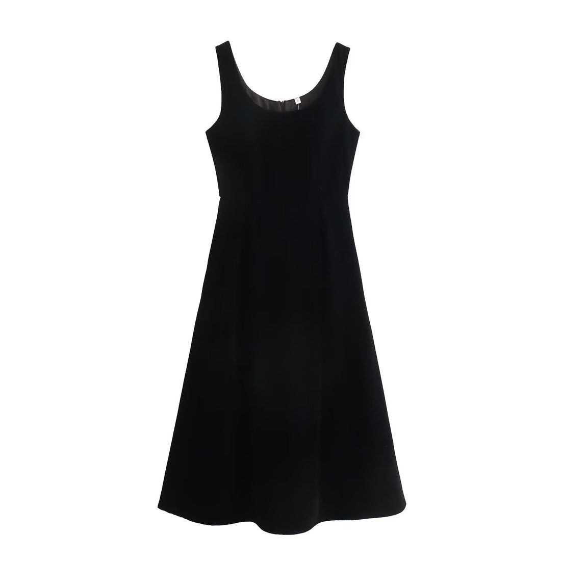 Women Clothing Spring Hepburn Boutique Thick Velvet Vest Sleeveless Dress by Ragazza