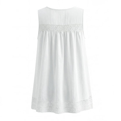 Autumn Women Clothing Old Money Holiday Lace Stitching Dress for Women by Ragazza