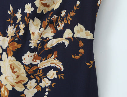 Women Printed Wooden Ear Slim Fit Slimming Spaghetti Straps Dress by Ragazza