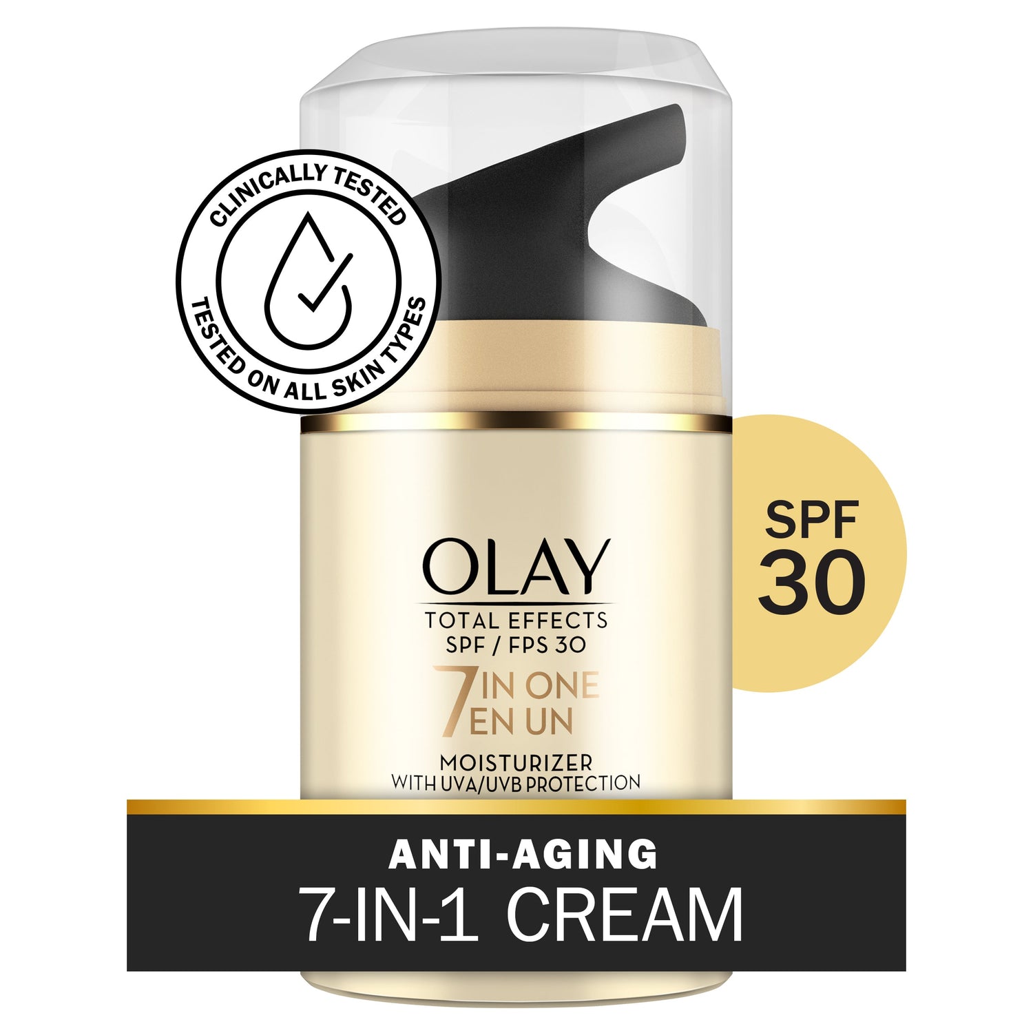 Olay Total Effects 7 In One Face Moisturizer SPF 30, 1.7 Fl Oz by Pasteur Pharmacy
