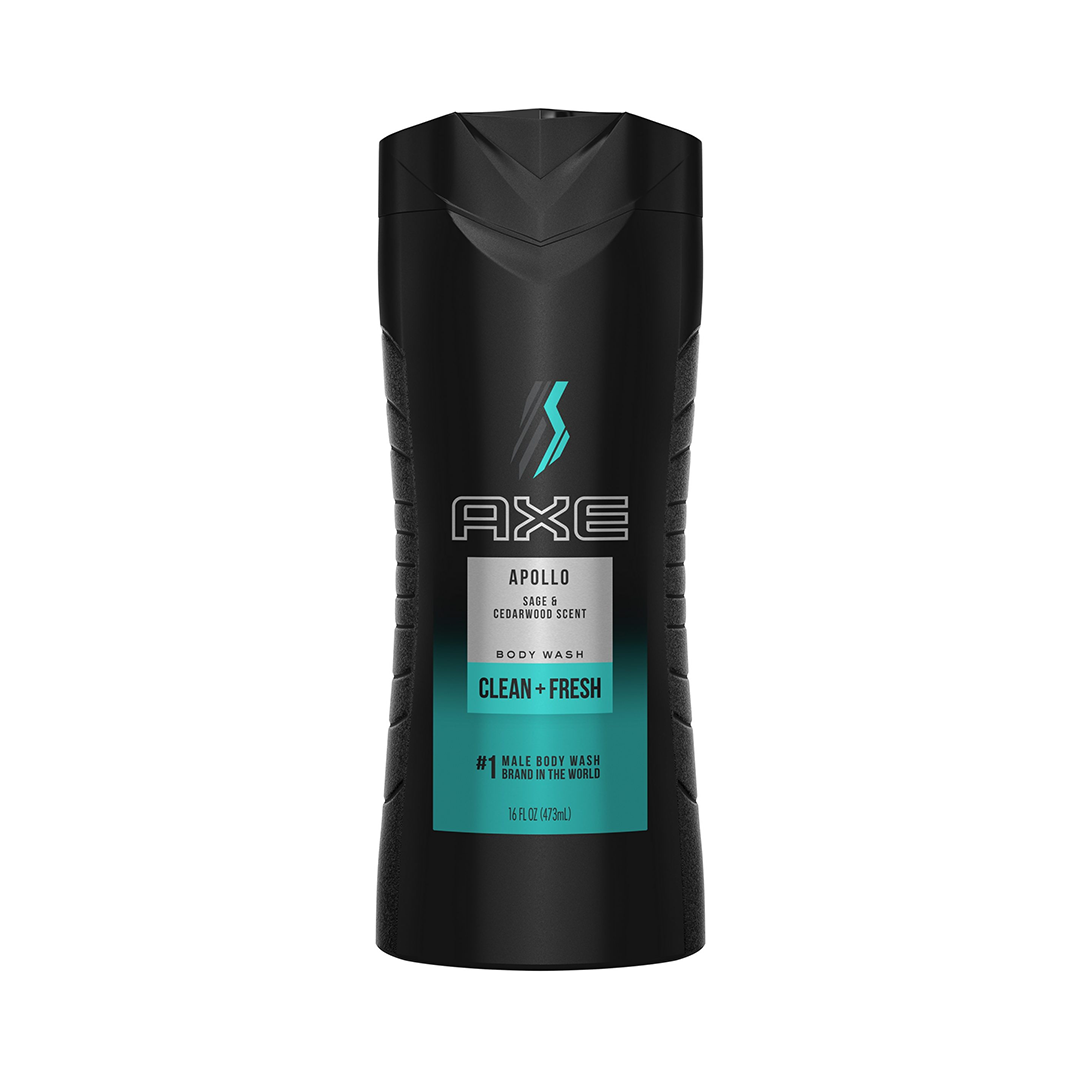 AXE Body Wash, Apollo, Sage &amp; Cedarwood, 12H Refreshing Scent 16 Fl Oz by Pasteur Pharmacy