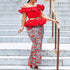 Spring Summer Dress Elegant Sexy Slit Ruffled Cocktail Dress Women by Ragazza
