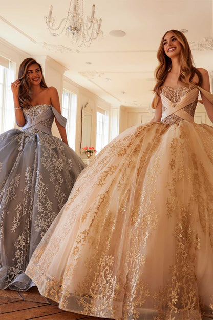 Juliet JT1488H Royal Princess A-Line Ball Gown Quinceanera by DiscountDressShop