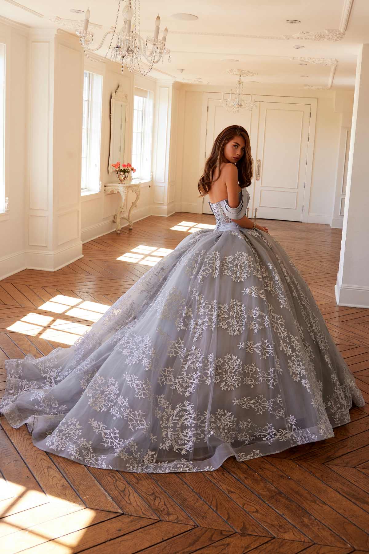 Juliet JT1488H Royal Princess A-Line Ball Gown Quinceanera by DiscountDressShop