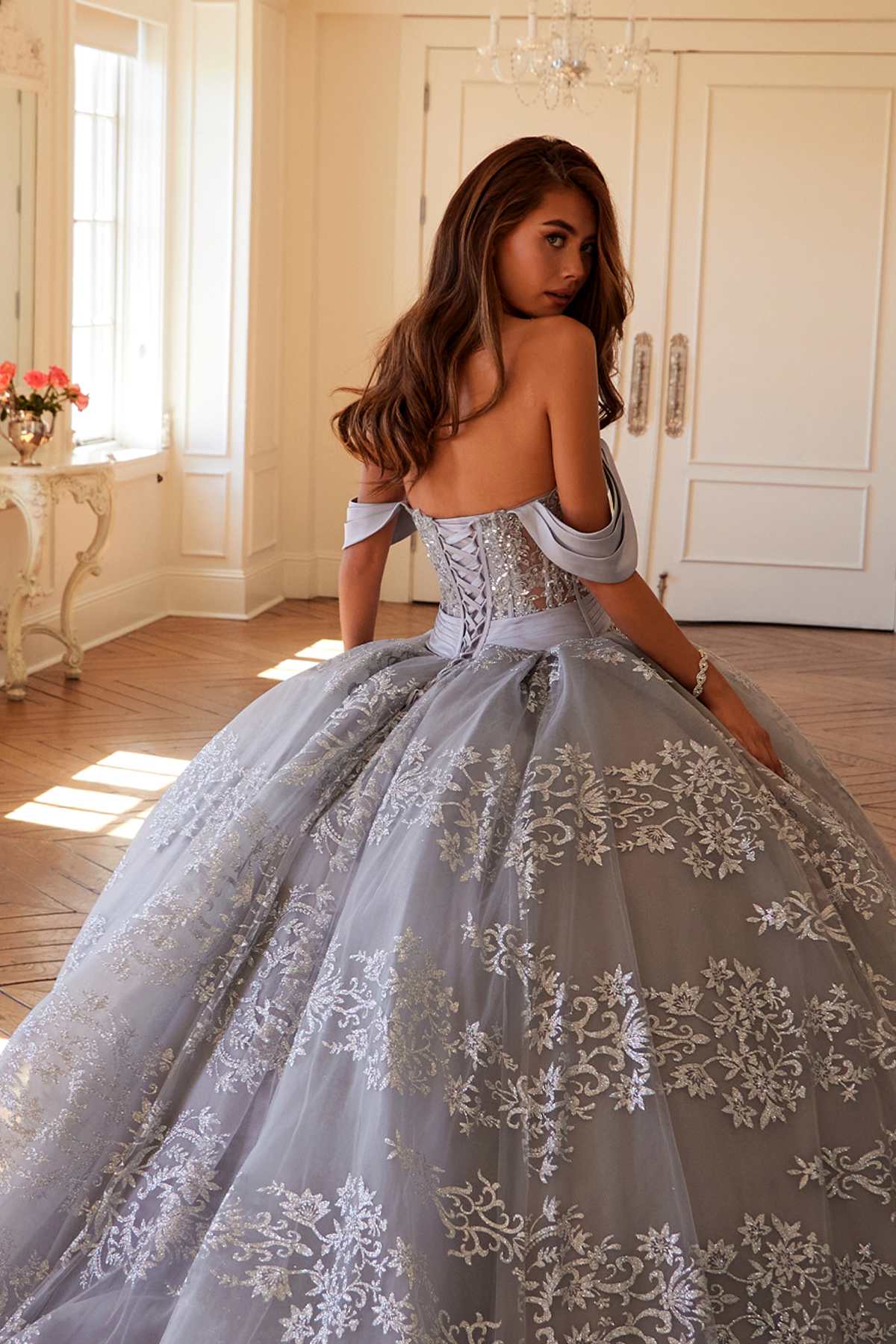 Juliet JT1488H Royal Princess A-Line Ball Gown Quinceanera by DiscountDressShop