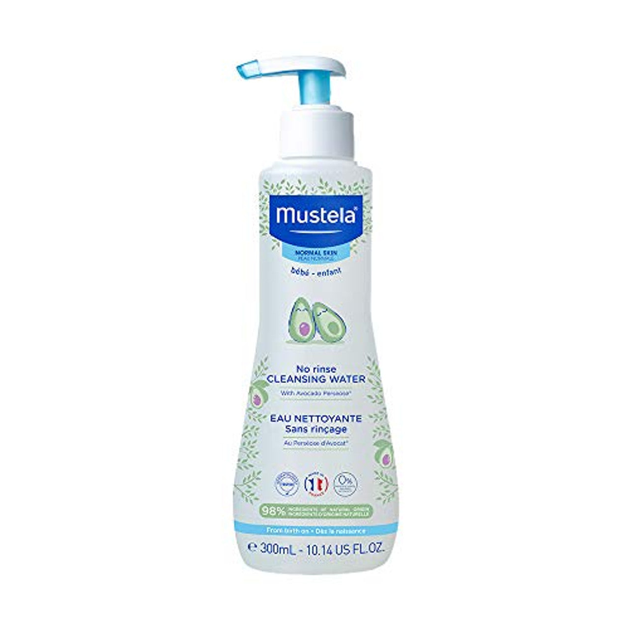Mustela No Rinse Cleansing Baby Micellar Water - 10.14 Fl Oz by Pasteur Pharmacy