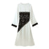 Women Clothing Summer Personalized Lace Stitching Tied Maxi Dress by Ragazza