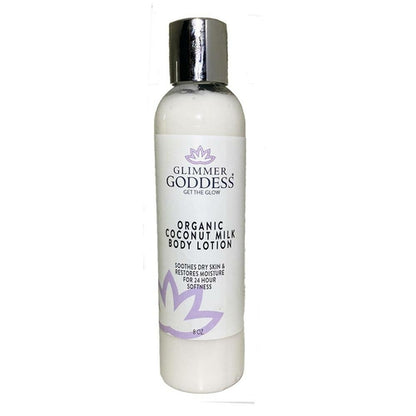 Organic Coconut Milk Body Lotion - Vegan Moisturizer with Virgin Coconut Oil