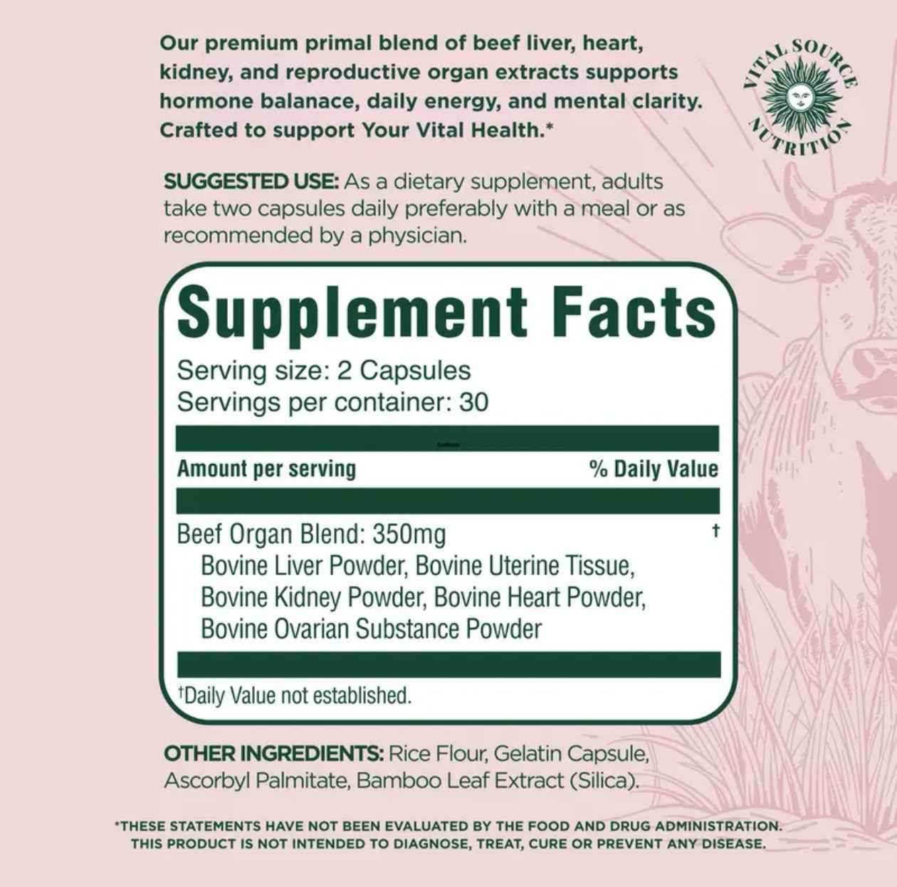 Vital Source Nutrition-BiFi - Primal Health Blend Capsules