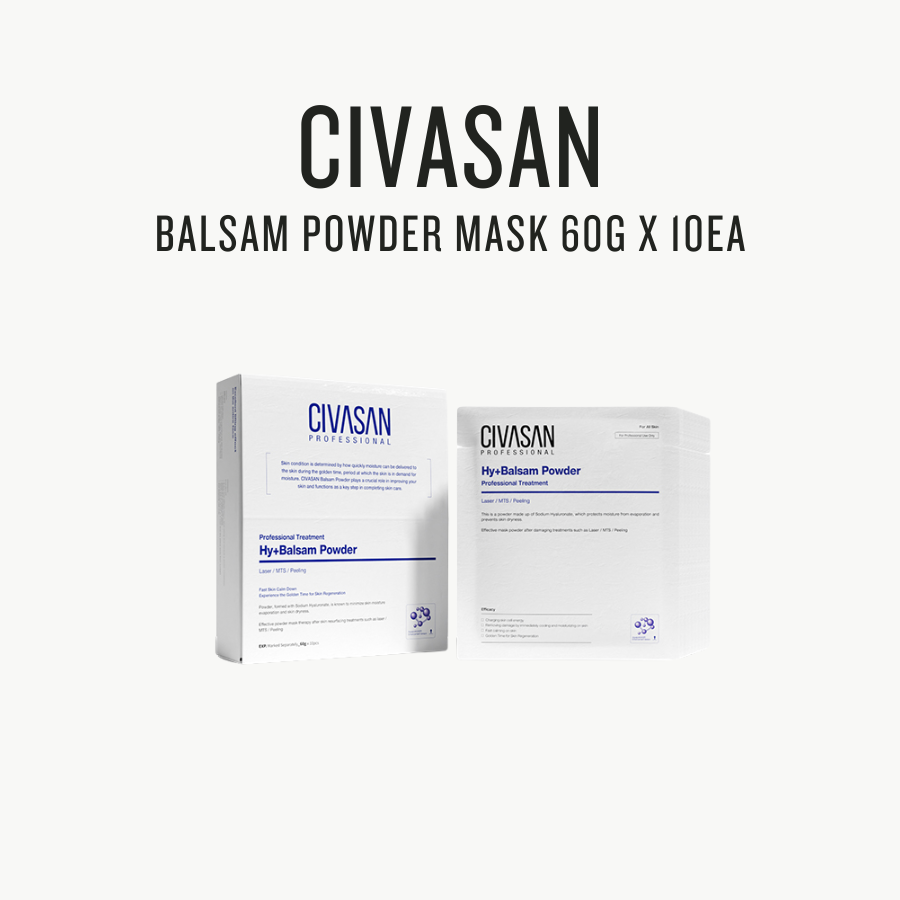 [ CIVASAN ] balsam powder mask 60g x 10ea by Pi-Boo