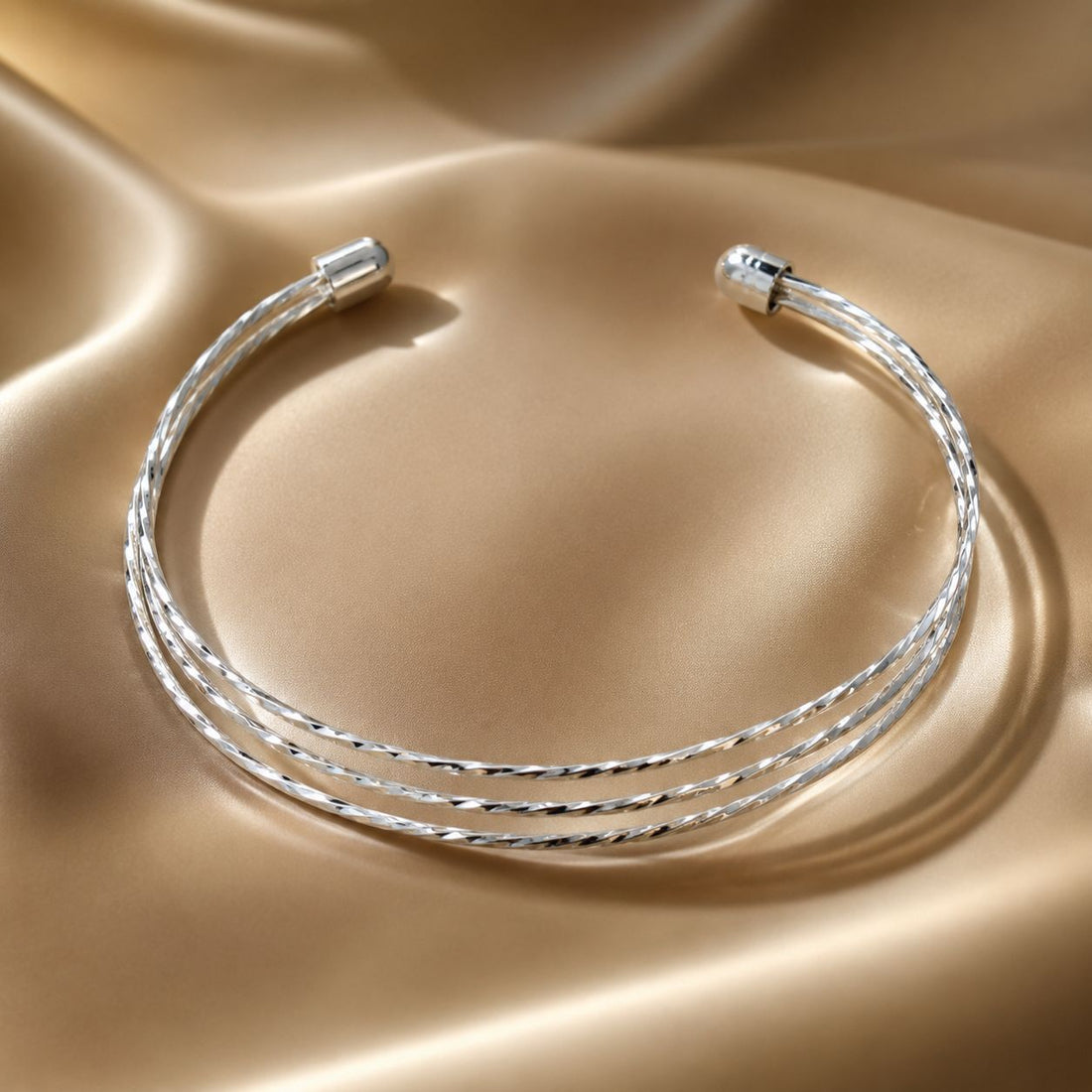 925 Sterling Silver White Gold Plated Bracelet for Women  DestGlow