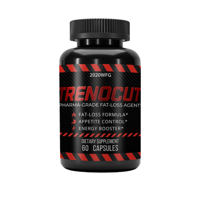 TRENOCUT: AM Fat Metabolism Activator | 60 Capsules – Clinically Studied Ingredients for Targeted Fat Loss