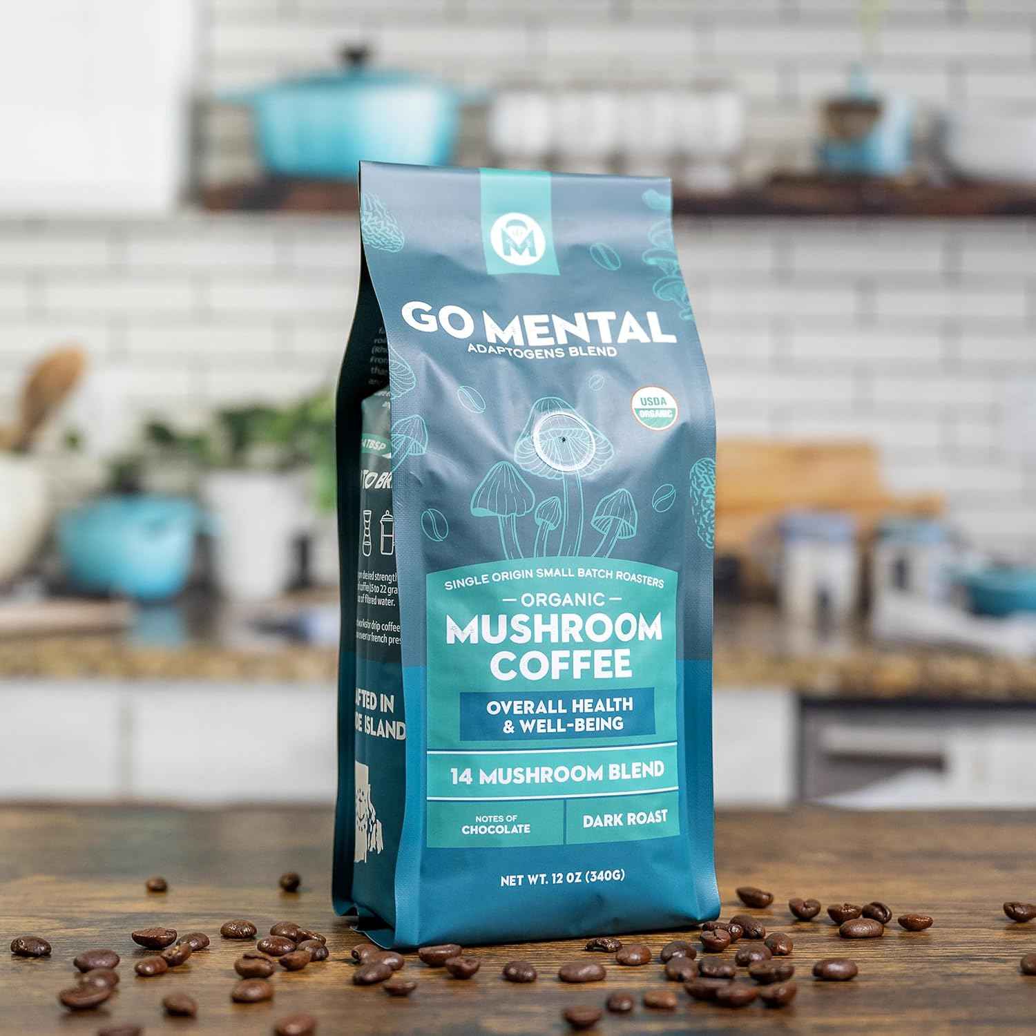 14 Mushroom Coffee Adaptogens Blend