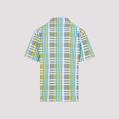 Lanvin Printed Bowling Shirt Men by Luosophy