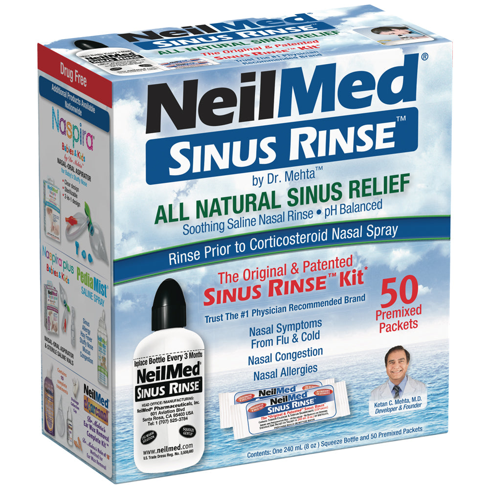 NeilMed Pharmaceuticals Original Sinus Rinse Kit Packets - 50ct by Pasteur Pharmacy