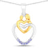 0.14 Carat Genuine Tanzanite .925 Sterling Silver Pendant by Bids.com