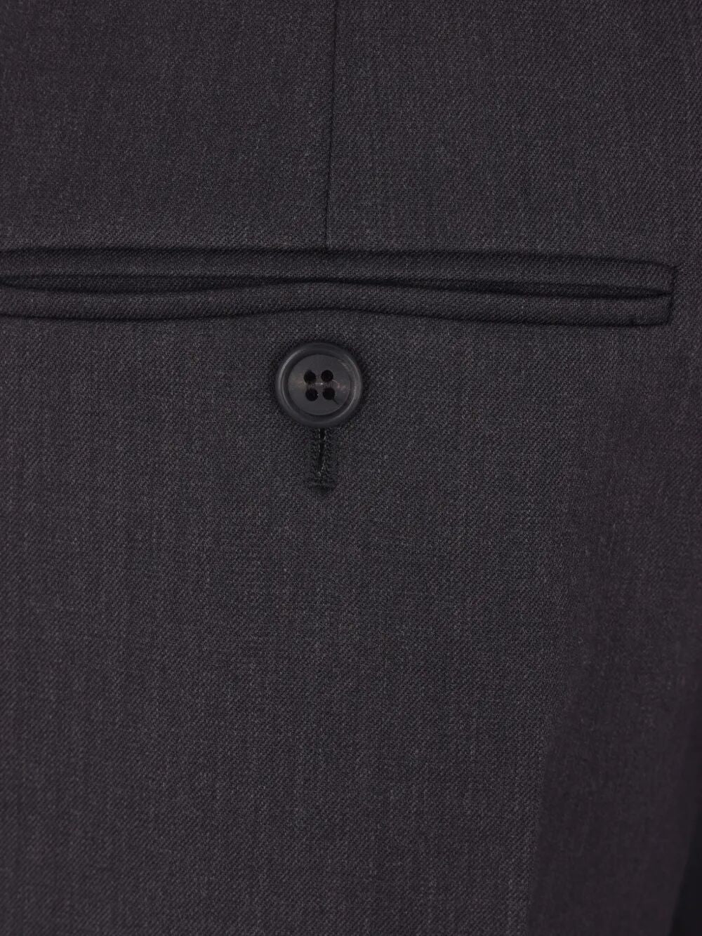 Prada Women Safety-Pin Detail Wool Trousers by Luosophy