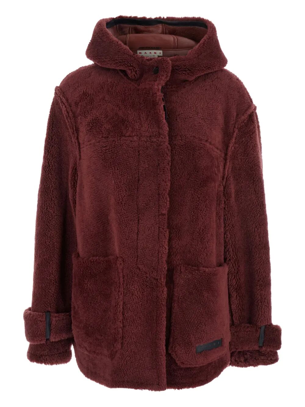 Marni Women Fur Hooded Jacket by Luosophy
