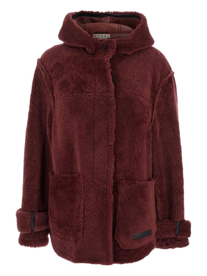 Marni Women Fur Hooded Jacket by Luosophy