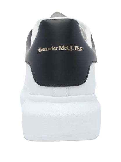 Alexander Mcqueen Men Oversized Sneakers In White/Black by Luosophy