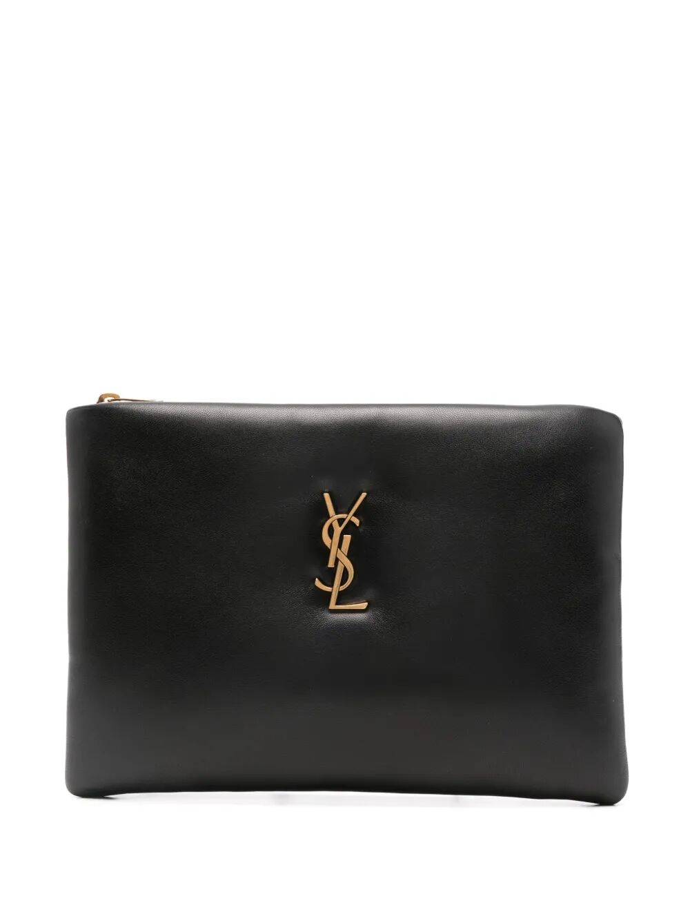 Saint Laurent Women Calypso Small Pouch In Lambskin by Luosophy