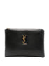 Saint Laurent Women Calypso Small Pouch In Lambskin by Luosophy