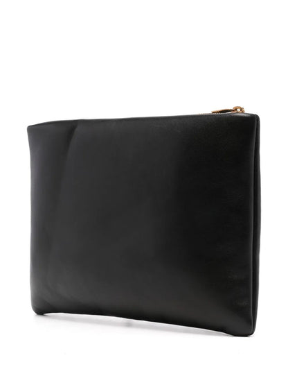 Saint Laurent Women Calypso Small Pouch In Lambskin by Luosophy