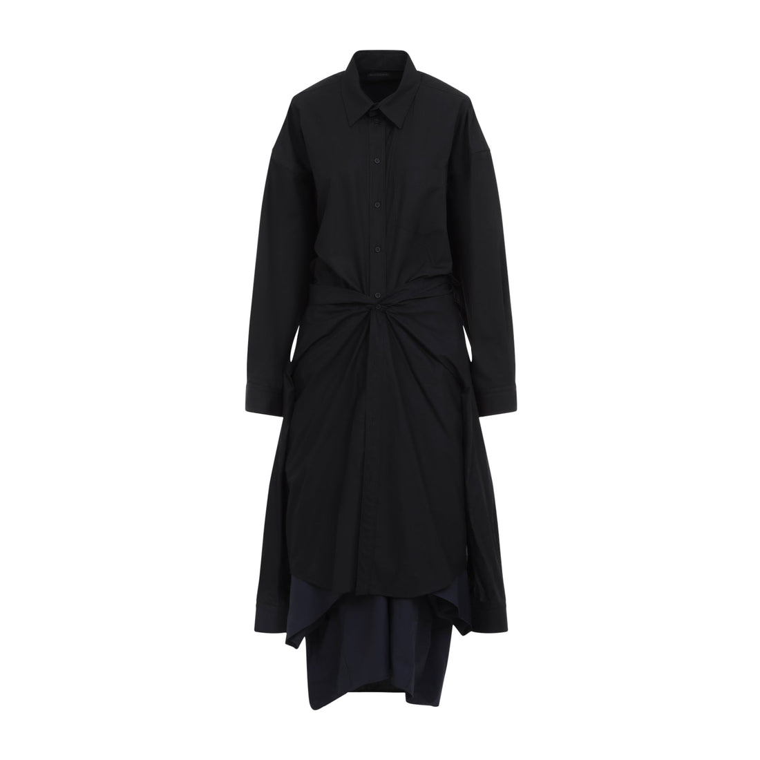 Balenciaga Maxi Patched Shirt Women by Luosophy