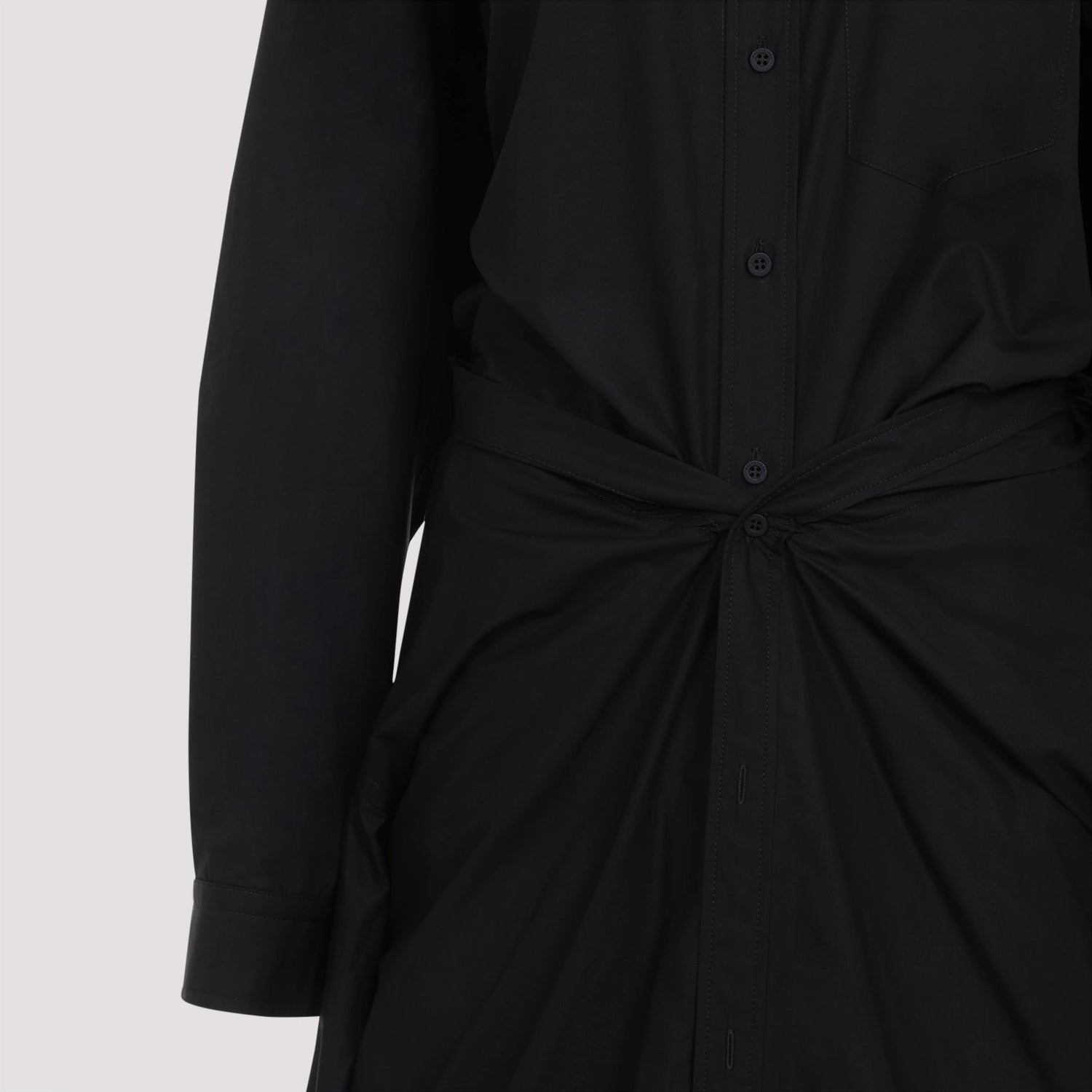 Balenciaga Maxi Patched Shirt Women by Luosophy