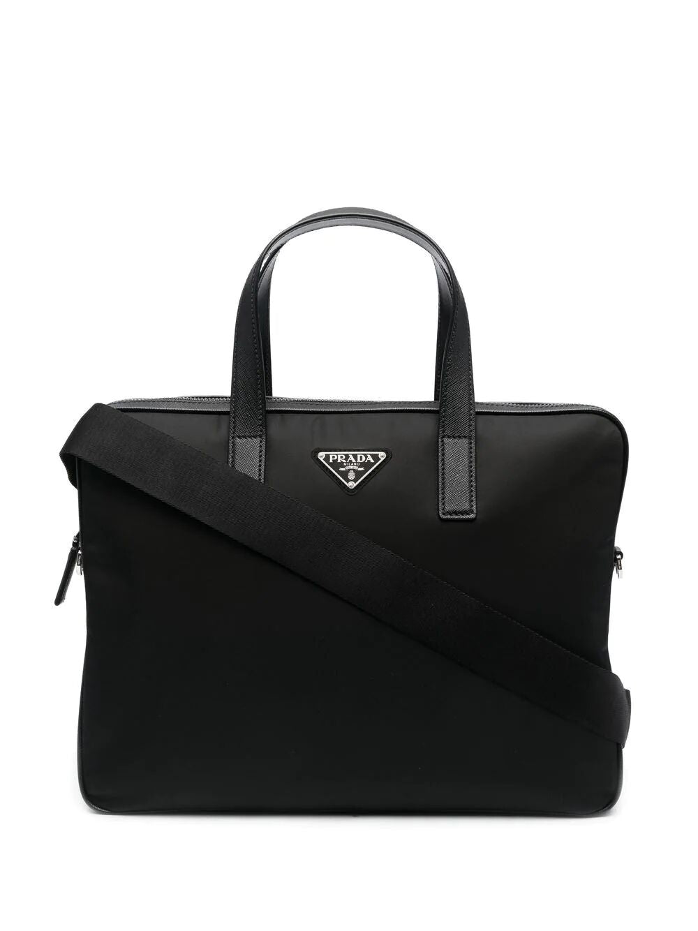 Prada Men Cartella Re-Nylon E Saffiano by Luosophy
