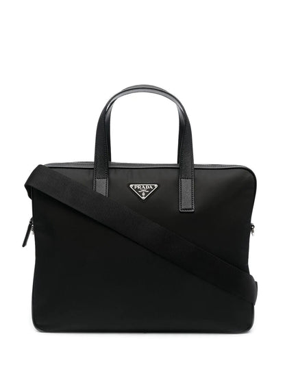 Prada Men Cartella Re-Nylon E Saffiano by Luosophy