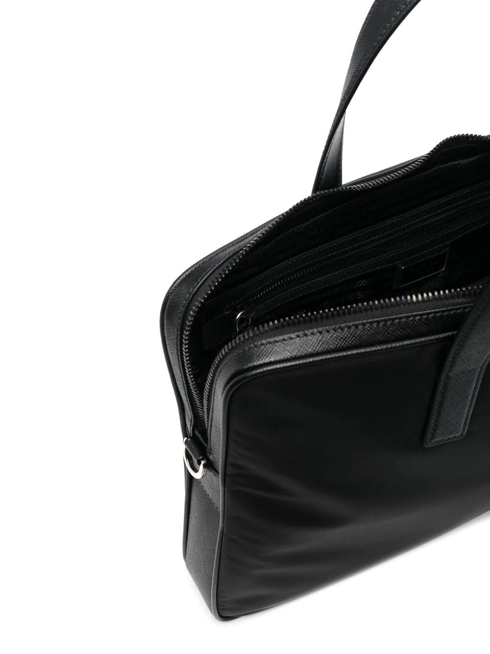Prada Men Cartella Re-Nylon E Saffiano by Luosophy