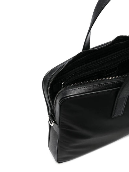 Prada Men Cartella Re-Nylon E Saffiano by Luosophy