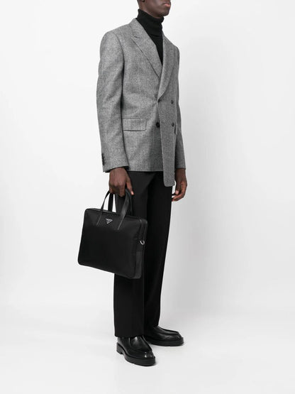 Prada Men Cartella Re-Nylon E Saffiano by Luosophy