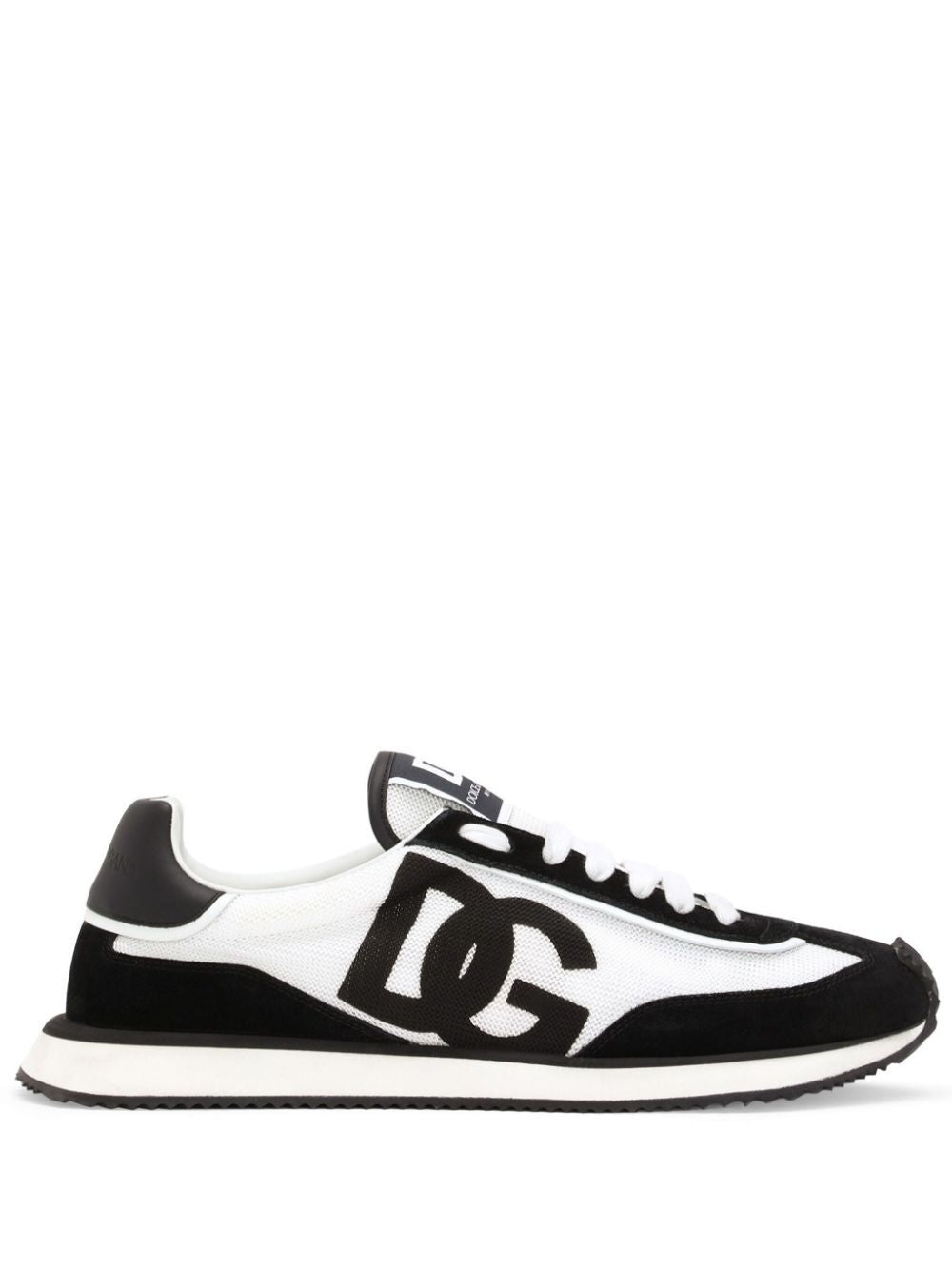 Dolce &amp; Gabbana Men Suede And Mesh Dg Cushion Sneakers by Luosophy