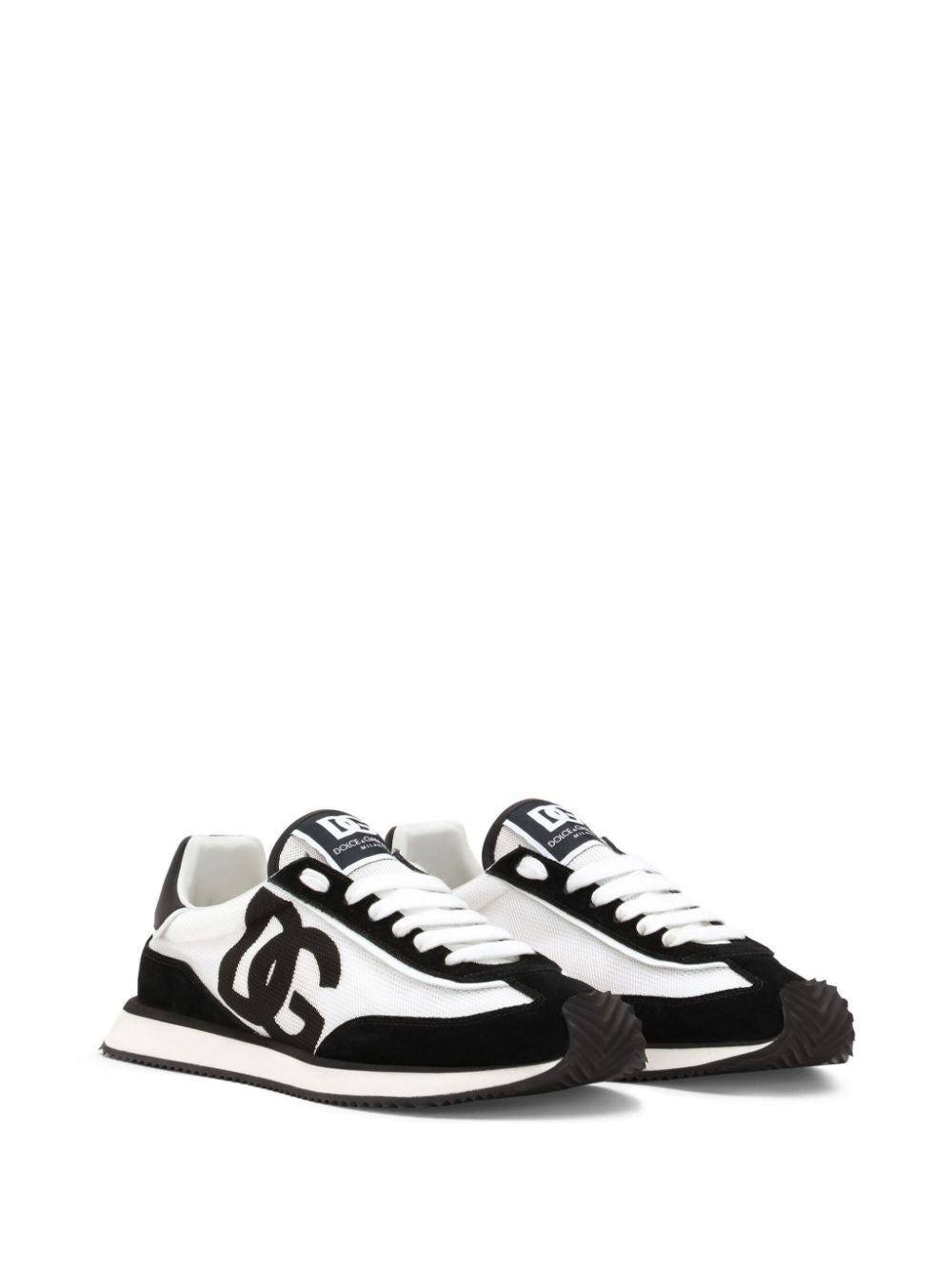 Dolce &amp; Gabbana Men Suede And Mesh Dg Cushion Sneakers by Luosophy