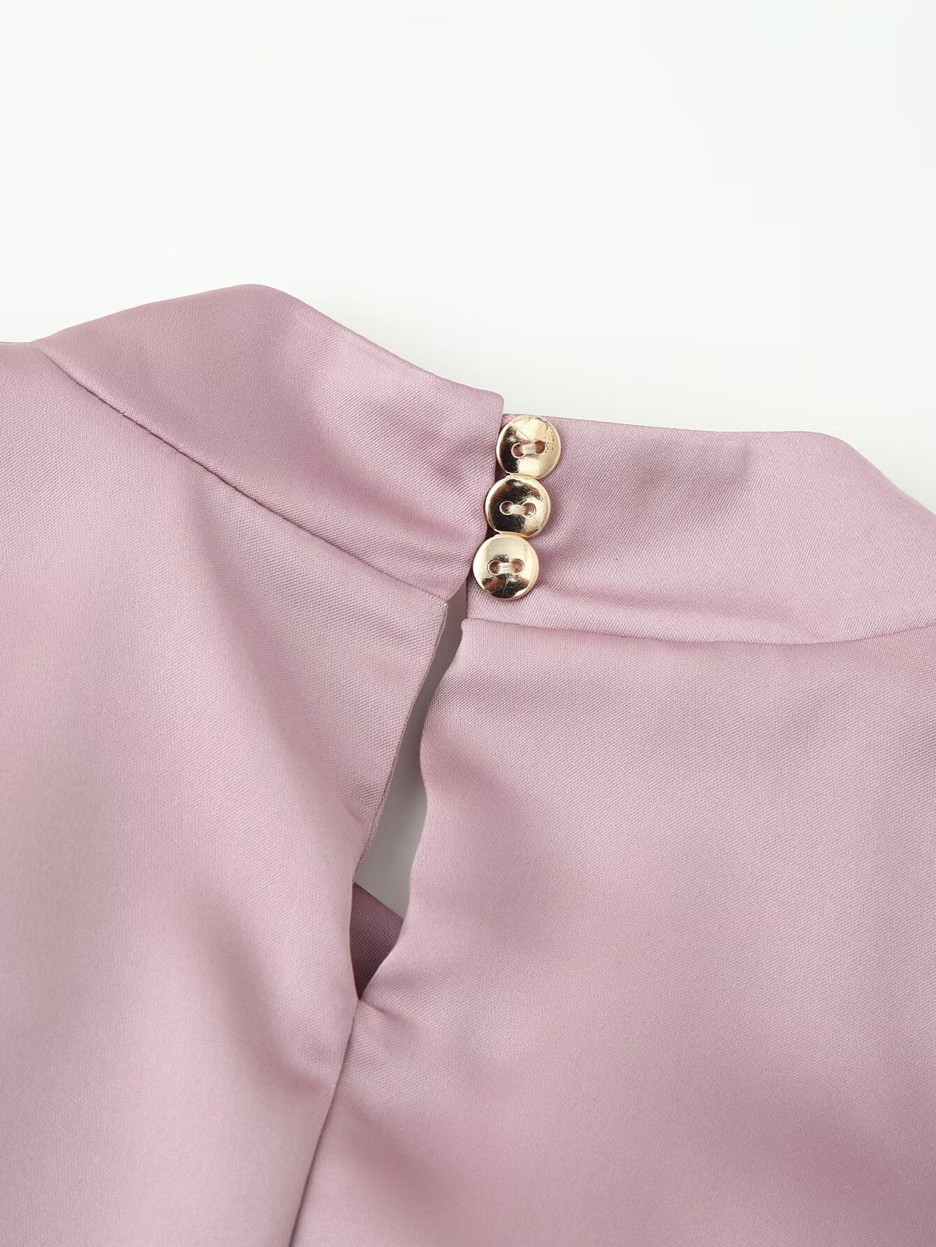Women Elegant Solid Summer Silk Satin Skirt Sets by Ragazza