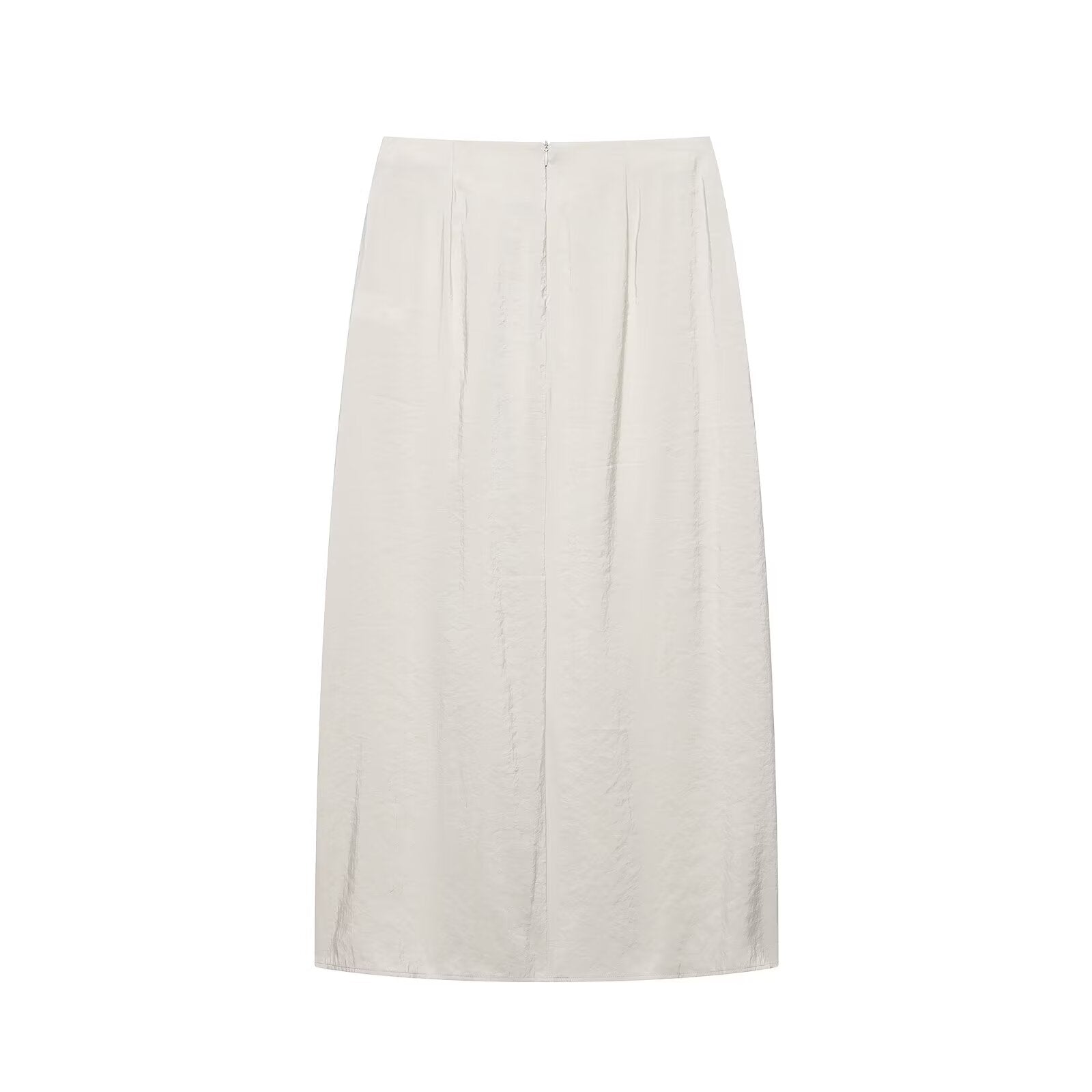 Women Clothing Summer Elegant Pleated Bow Tie Wrapping Towel Midi Skirts by Ragazza