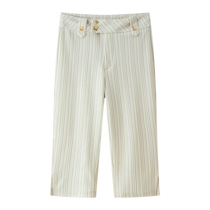 Women Clothing Spring Sexy Button Short Sleeve Top Pant Sets by Ragazza
