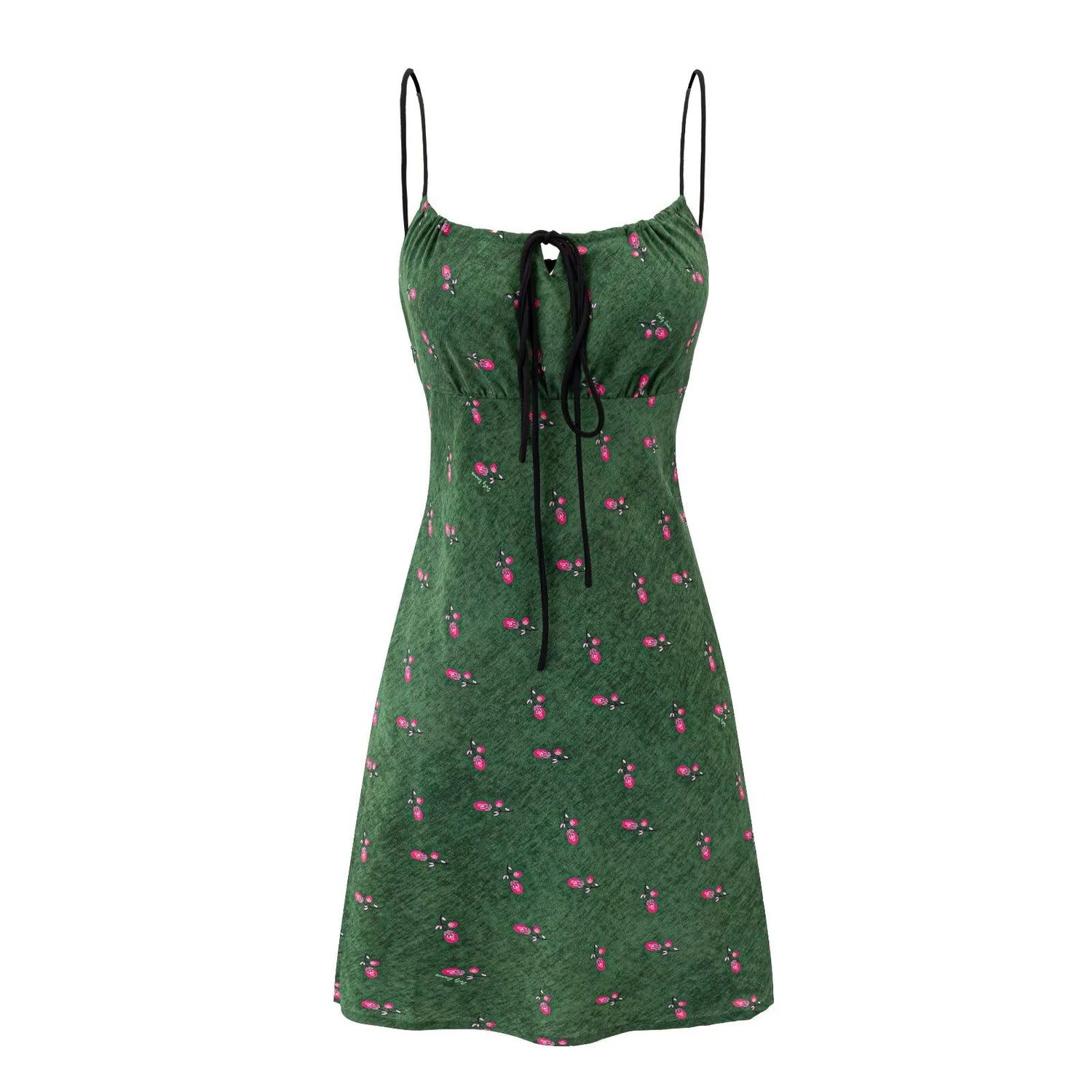 Sexy Backless Hip Dress Women Spring Summer Slim Fit Slimming Spaghetti Straps Dress by Ragazza